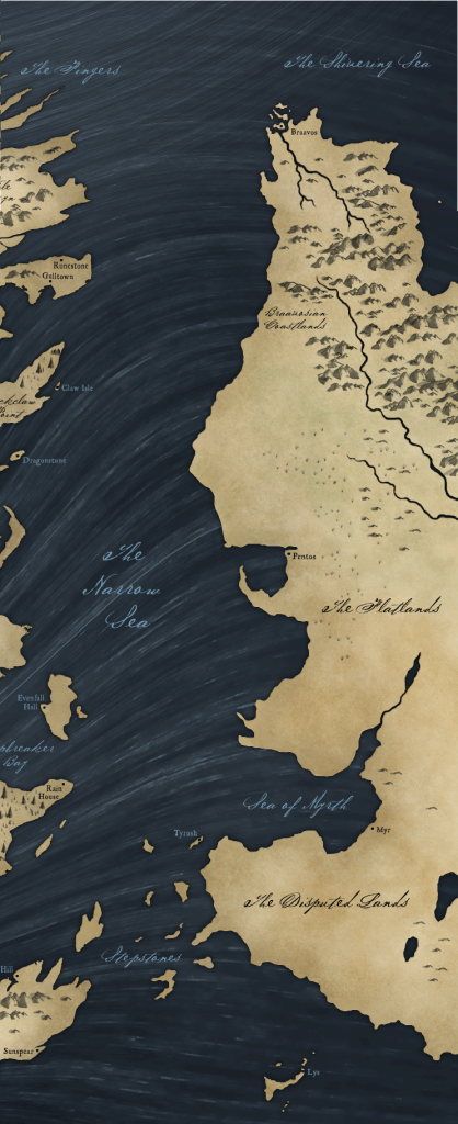 game of thrones map westeros. in A Game of Thrones,