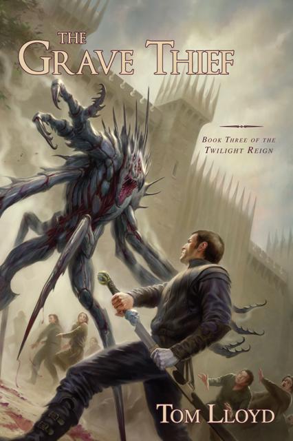 The US Cover for The Grave Thief by Tom Lloyd