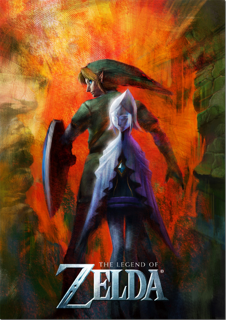 Teaser art for the new Wii Zelda