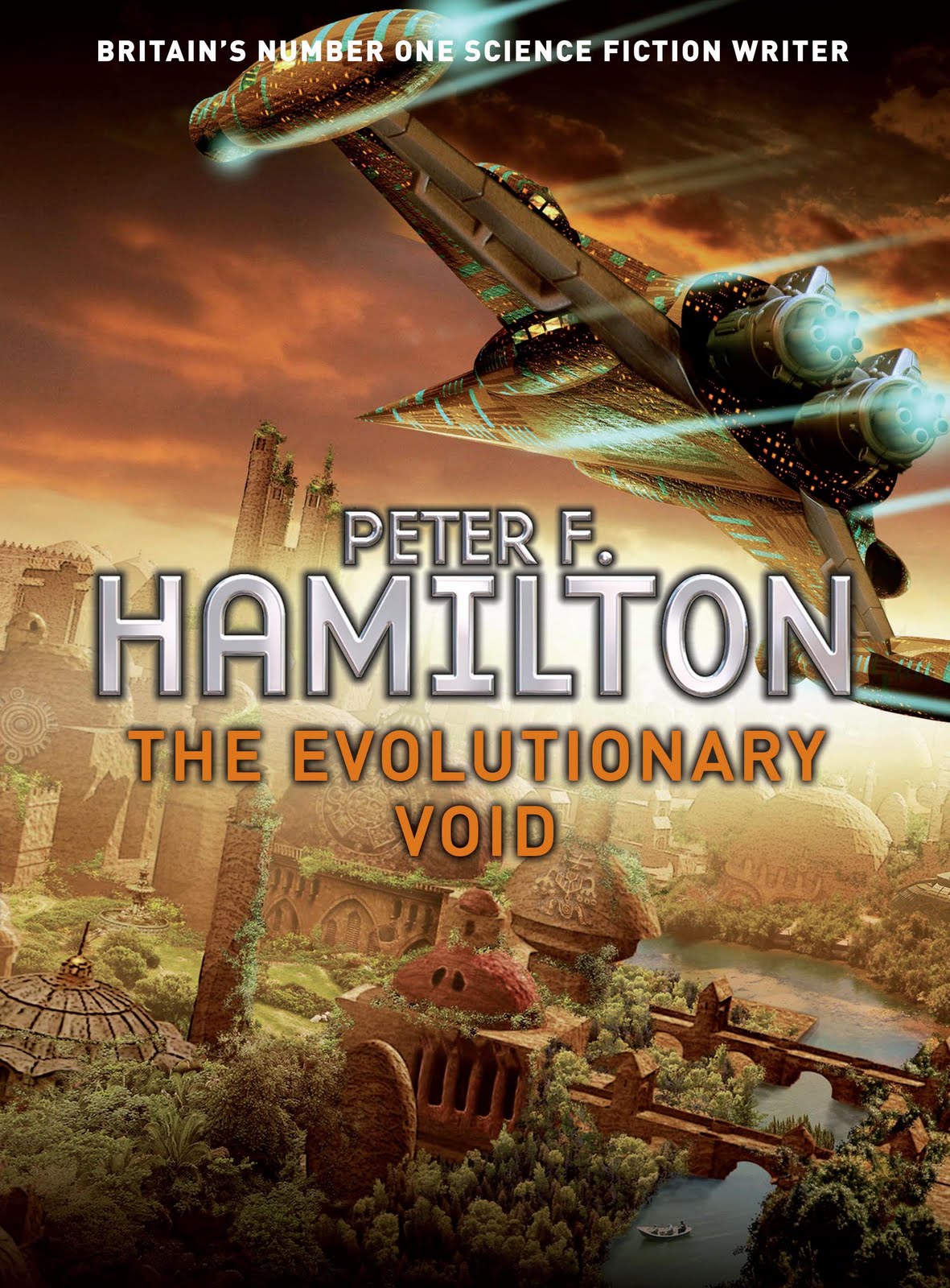 Cover Art  A Trio of Peter F. Hamilton Novels - A Dribble of Ink