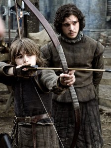 Jon Snow and Bran Stark