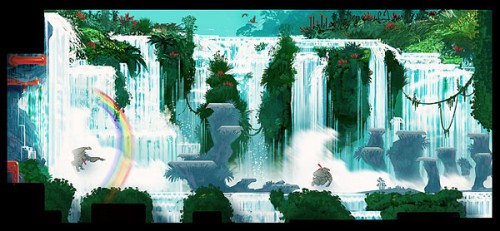 Concept Art from Donkey Kong Country Returns