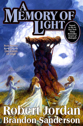 Cover Art for A MEMORY OF LIGHT by Robert Jordan and Brandon Sanderson