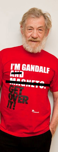 Ian McKellan is Gandalf