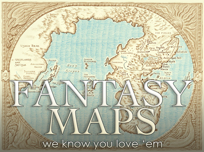 You like Fantasy Maps? We got Fantasy Maps. - A Dribble of Ink